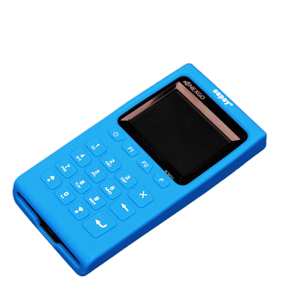 Blauwe siliconen beschermhoes SEPAY Mini (K300 GPRS)